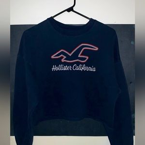 Hollister California Cropped Sweatshirt Size Small